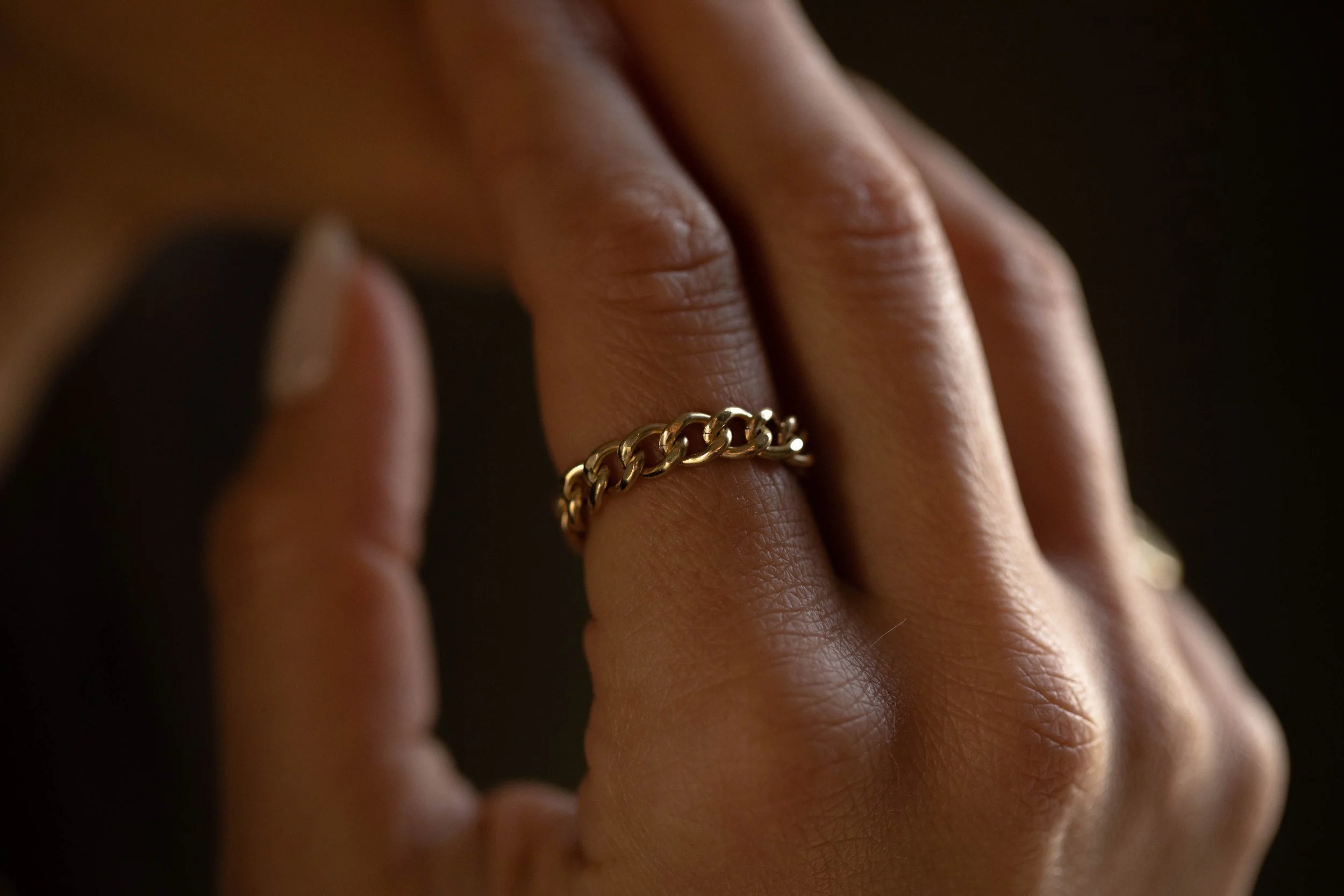 The Curb Ring — Maple & J